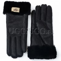 Кожаные перчатки UGG Gloves Tenney Black Черные