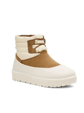 Ботинки UGG Men Classic Mini Lace-Up Weather Chestnut Whitecap