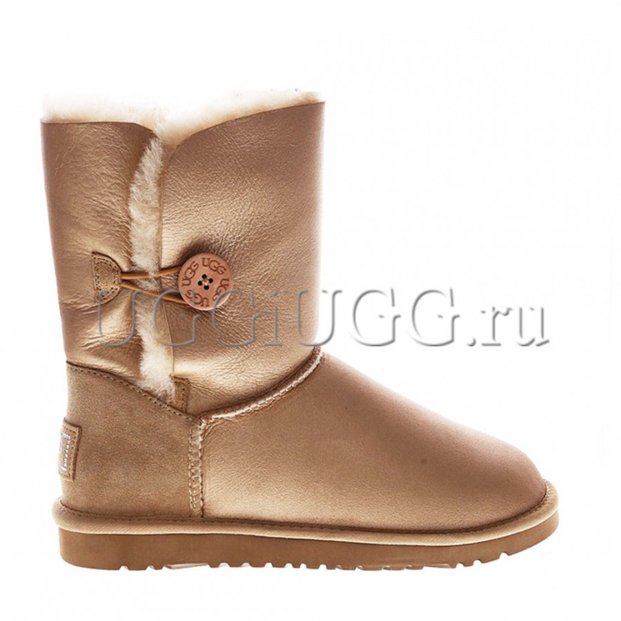 ugg bailey button metallic