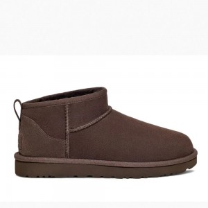 Мужские угги ультра-мини коричневые UGG Classic Ultra Mini Chocolate