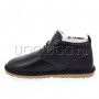 Мужские черные кожаные угги ботинки на шнурках UGG Mens Maksim Leather Black