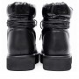 Черные глянцевые дутики UGG Classic Mini Blow Black