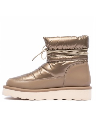 Золотистые дутики UGG Classic Mini Blow Gold