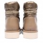 Золотистые глянцевые дутики UGG Classic Mini Blow Gold