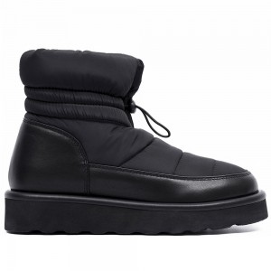 Черные дутики UGG Classic Mini Blow Mate Black