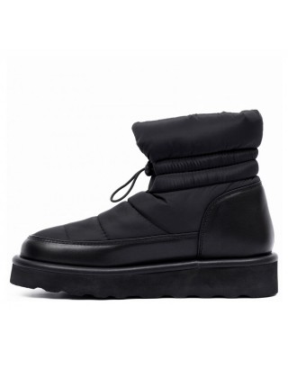 Черные дутики UGG Classic Mini Blow Mate Black