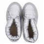 Серебряные глянцевые дутики UGG Classic Mini Blow Silver