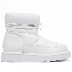 Белые дутики UGG Classic Mini Blow White