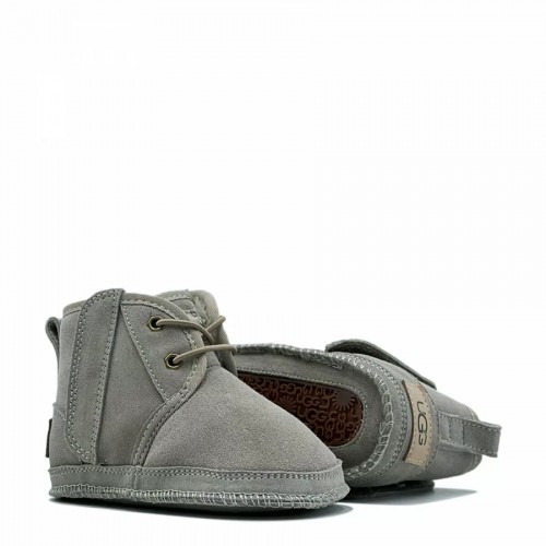 Детские ботинки светло-серые UGG Baby Neumel Grey Violet