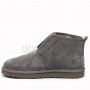 Женские ботинки угги серые UGG Neumel Flex Boot Grey
