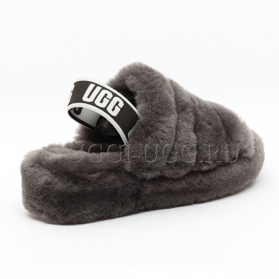 ugg fluff yeah gray