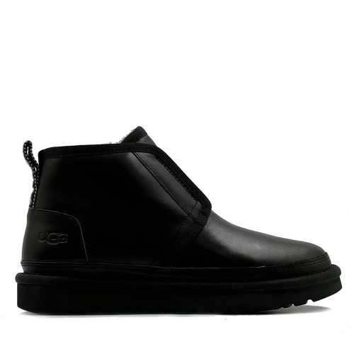 Женские ботинки кожаные черные UGG Neumel Flex Leather Black