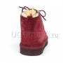 Женские бордовые угги ботинки UGG Neumel Boot Port