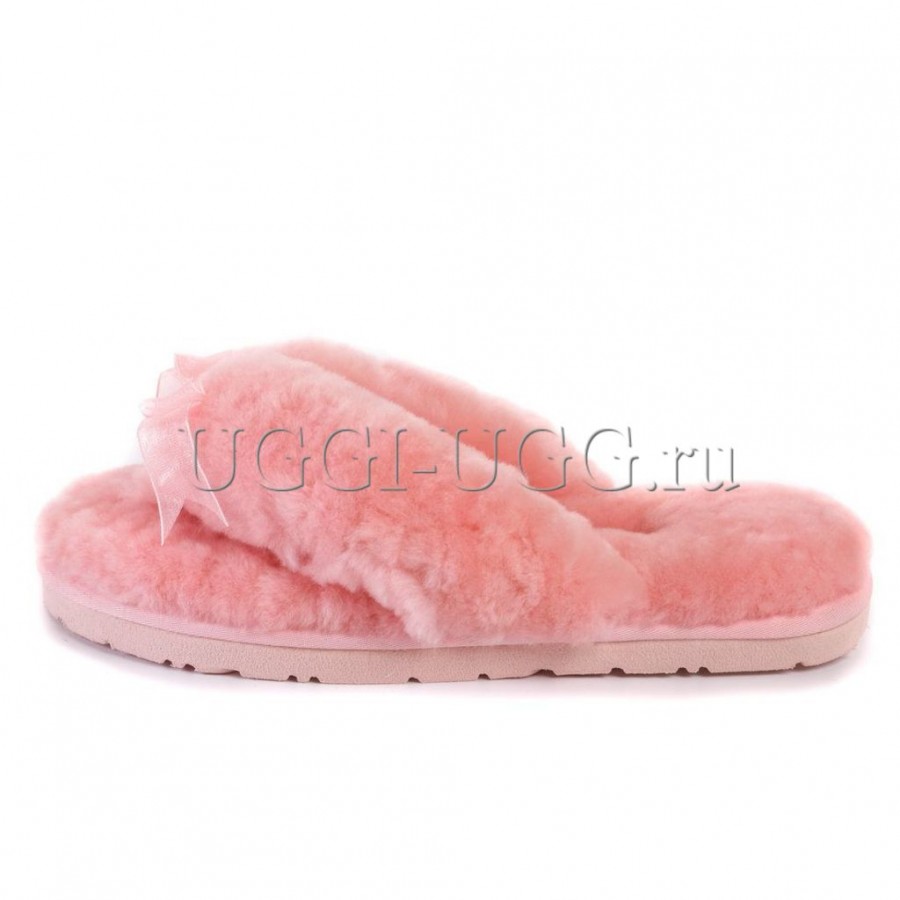 ugg flip flops pink