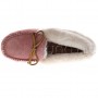 Женские мокасины угги высокие розовые UGG Moccasins Alena Pink