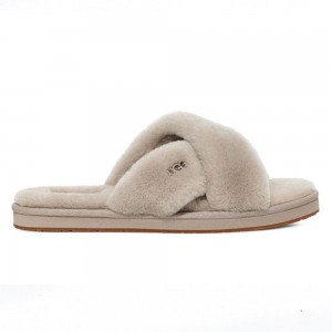 Тапочки светло-серые UGG Slippers Ayana Grey