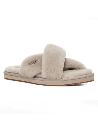 Тапочки светло-серые UGG Slippers Ayana Grey