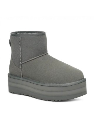 Угги на платформе UGG Classic Mini Platform Rainstorm