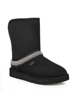 UGG Classic Short Crescent Black