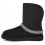 Черные сапоги UGG Classic Short Crescent Black