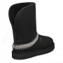 Черные сапоги UGG Classic Short Crescent Black