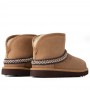 Каштановые сапоги мини UGG Classic Mini Crescent Chestnut