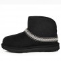 Черные сапоги мини UGG Classic Mini Crescent Black