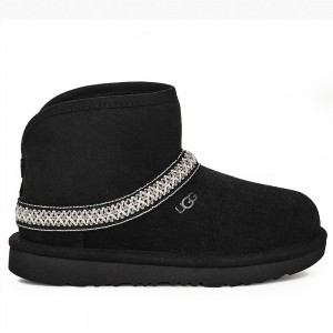 UGG Classic Mini Crescent Black