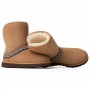 Каштановые сапоги UGG Classic Short Crescent Chestnut