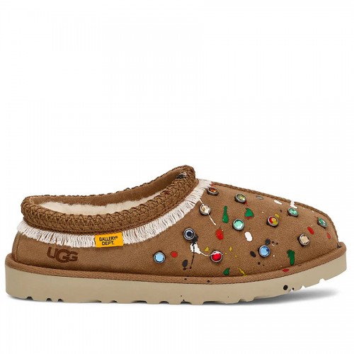 Слипоны каштановые с заклепками UGG Tasman Slipper Gallery Dept Chestnut