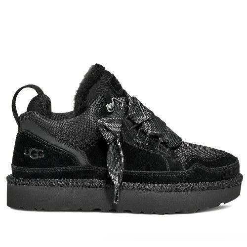 Женские черные кроссовки UGG Lowmel Sneaker Black