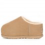 Песочные тапочки на платформе UGG Pumped Slide Mustard Seed