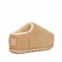 Песочные тапочки на платформе UGG Pumped Slide Mustard Seed