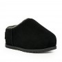 Черные тапочки на платформе UGG Pumped Slide Black