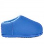 Голубые тапочки на платформе UGG Pumped Slide Big Sky