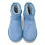 Женские голубые мини угги UGG Classic Mini II Fresh Air