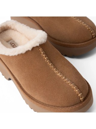 UGG New Heights Cozy Clog Chestnut