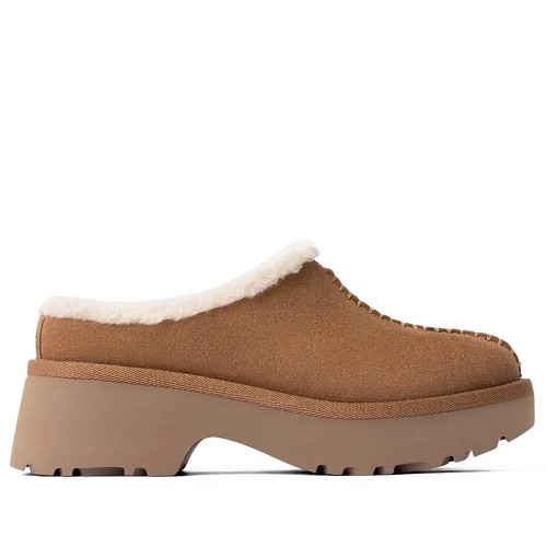 Каштановые сабо UGG New Heights Cozy Clog Chestnut