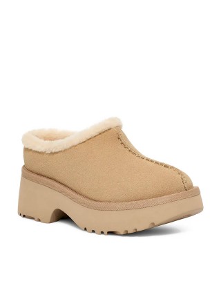 UGG New Heights Cozy Clog Mustard Seed