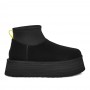 Черные ботильоны на платформе UGG Classic Mini Dipper Black