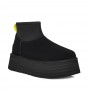 Черные ботильоны на платформе UGG Classic Mini Dipper Black