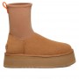 Высокие ботинки на платформе UGG Classic Dipper Chestnut