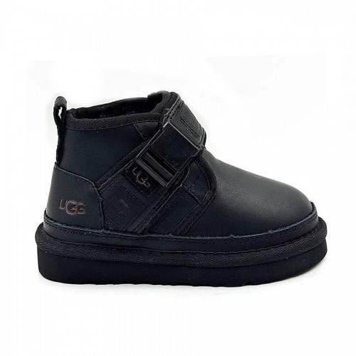 Детские ботинки UGG Kids Neumel Snapback Leather Black