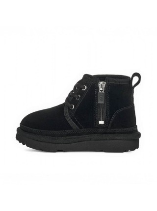 Детские угги ботинки черные UGG Kids Neumel II Boot Black