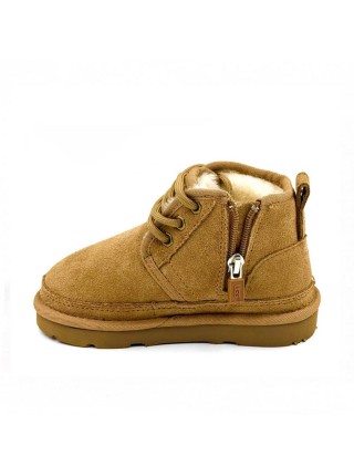 Детские угги ботинки рыжие UGG Kids Neumel II Boot Chestnut