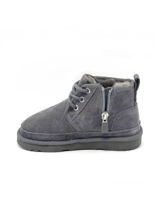 Детские угги ботинки серые UGG Kids Neumel II Boot Grey