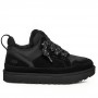 Мужские черные кроссовки с мехом UGG Men Lowmel Sneaker Black