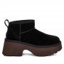 Каштановые ботильоны UGG Classic Ultra Mini New Heights Black