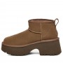 Коричневые ботильоны UGG Classic Ultra Mini New Heights Hickory