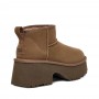 Коричневые ботильоны UGG Classic Ultra Mini New Heights Hickory